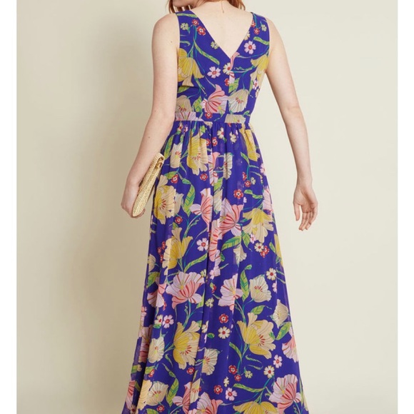 ✨HP✨ MODCLOTH Muster Length Maxi Dress in Sapphire - Picture 2 of 7